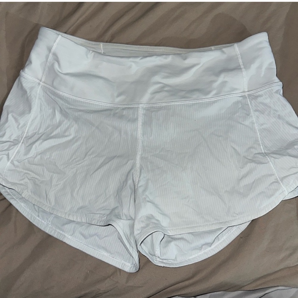 White Lululemon Shorts